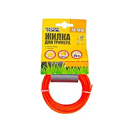 Леска для триммера MASTERTOOL 1.65 мм 15 м "зірка" 19-1016