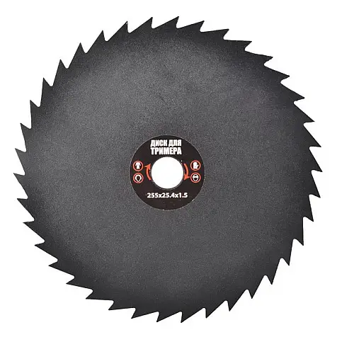Диск для триммера MASTERTOOL 10" 40Тх25.4 мм 19-1911