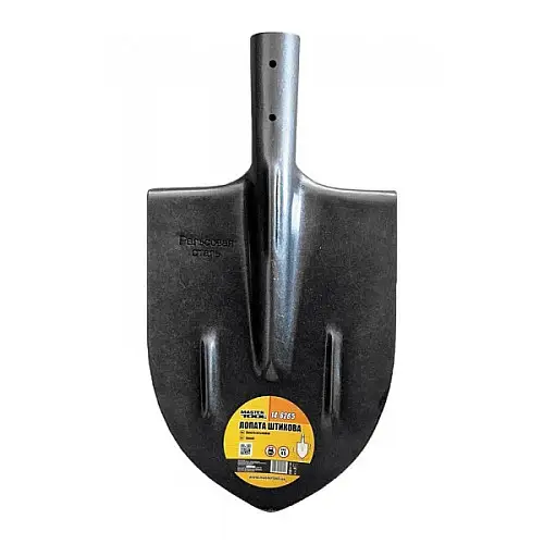 Лопата штикова MASTERTOOL 210х290х405 мм лак 0.7 кг 14-6265