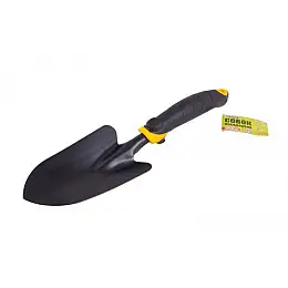 Совок посадочный MASTERTOOL з пластиковою ручкою та TPR покриттям 340х85 мм 14-6170