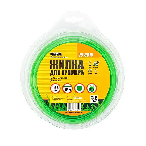 Ліска для тримера MASTERTOOL GM Круг 1.65 мм 158 м (19-0010)