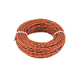 Леска для триммера MASTERTOOL GM Spiral 3 мм 15 м (19-1630)