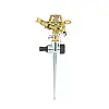 Дождеватель пульсирующий металлический MASTERTOOL GM 1/2 3 режима 16 метров (92-9330)