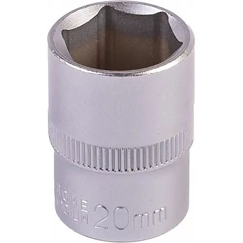 Насадка торцевая 6-гранная 1/2 20 мм CRV MASTERTOOL GM (78-0020)