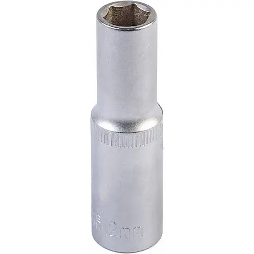 Насадка торцева 6-гранна подовжена 1/2, 12 мм. CRV MASTERTOOL GM (78-0512)