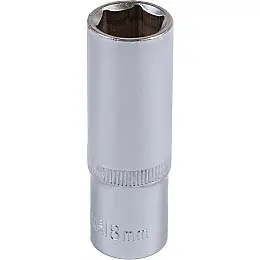 Насадка торцева MASTERTOOL 6-гранна 1/2 18 мм CRV GM (78-0518)