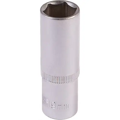 Насадка торцева MASTERTOOL 6-гранна 1/2 19 мм CRV GM (78-0519)