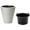 Горшок для цветов Form-Plastic Diamant - 40 серый 32 л