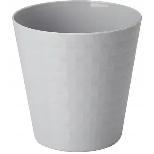 Горшок для цветов Diamant mini-13 1,1 л платина Form-Plastic