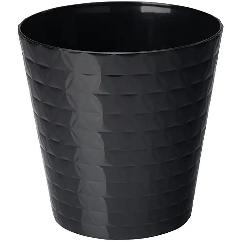 Горшок для цветов Diamant mini-13 1,1 л черный Form-Plastic