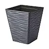 Горшок для цветов Sahara kwadro-40 антрацит Form-Plastic