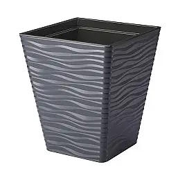 Горшок для цветов Sahara kwadro-40 антрацит Form-Plastic
