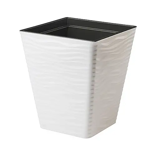 Горшок для цветов Sahara kwadro-40 белый Form-Plastic 41 л