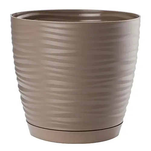 Горшок для цветов Sahara mini-27 9,7 л латте Form-Plastic
