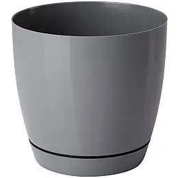 Горшок для цветов Toscana Krugla-13 1,6 л серый Form-Plastic