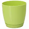 Горшок для цветов Toscana Krugla-13 1,6 л светло-зеленый Form-Plastic