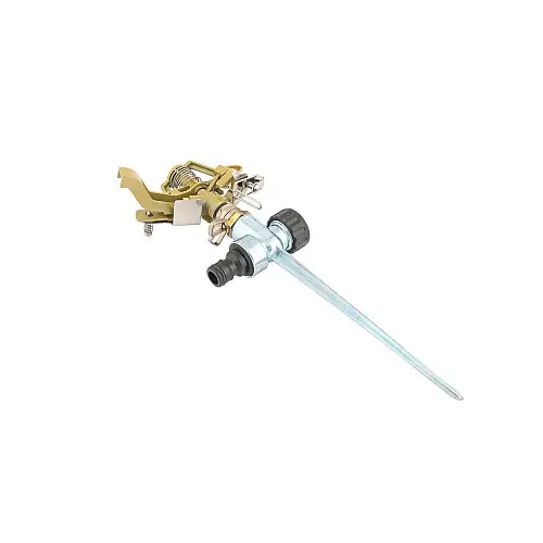 Дощуватель пульсуючий металевий 1/2" 3 режими 16 метрів MASTERTOOL