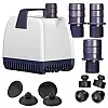 Насос низкого погружения Jingye Bottom Pump 45 4500 л ч Сине-белый (LV-4500DX)