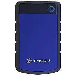 HDD накопичувач Transcend StoreJet 25H3 2TB (TS2TSJ25H3B) USB 3.0 Синій (6159945)