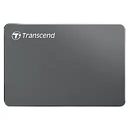 HDD накопичувач Transcend StoreJet 25C 1TB (TS1TSJ25C3N) USB 3.0 Залізний сірий (6326162)