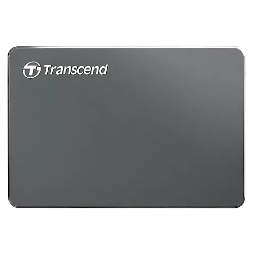 HDD накопичувач Transcend StoreJet 25C 1TB (TS1TSJ25C3N) USB 3.0 Залізний сірий (6326162)