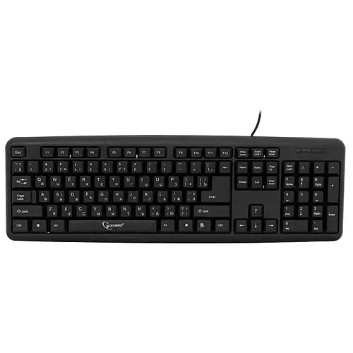 Клавіатура Gembird KB-U-103-UA USB Чорна