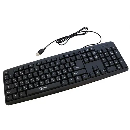Клавіатура Gembird KB-U-103-UA USB Чорна