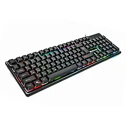 Клавіатура REAL-EL Comfort 7011 з підсвіткою чорна USB