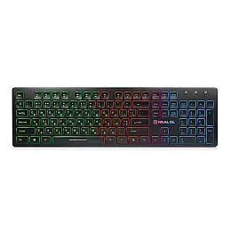 Клавіатура REAL-EL Comfort 7070 Black USB UAH (EL123100018)