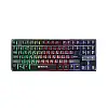 Клавіатура REAL-EL Gaming 8710 TKL з підсвіткою USB чорна (EL123100030)