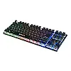 Клавіатура REAL-EL Gaming 8710 TKL з підсвіткою USB чорна (EL123100030)