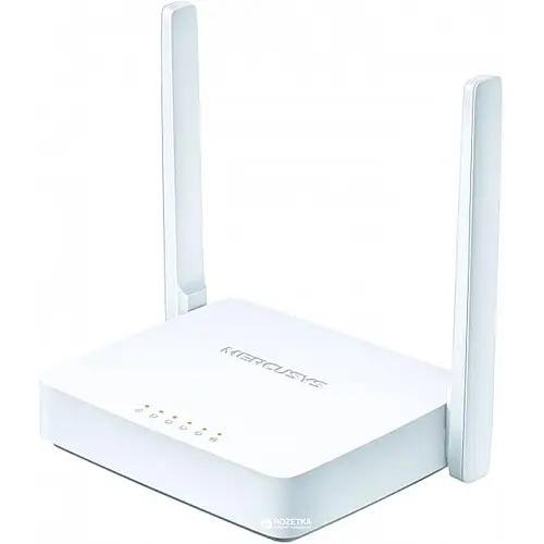 Бездротовий маршрутизатор Mercusys MW305R (N300, 1хFE Wan, 4хFE LAN, 2 антени)