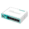 Маршрутизатор MikroTik RouterBOARD RB750r2 hEX lite (850МГц/64Мб, 5х100Мбіт, PoE in)