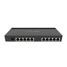 Маршрутизатор MikroTik RB4011iGS+RM (4x1.4 GHz/1Gb, 10x1GE, 1xSFP+) (RB4011iGS+RM)