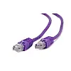Патч-корд UTP Cablexpert PP12-0.25M/V литой 50u" штекер с защелкой 0.25 м фиолетовый