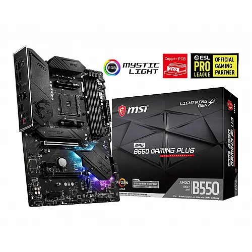 Материнська плата MSI MPG B550 Gaming Plus Socket AM4