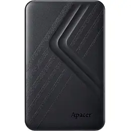 Накопичувач зовнішній HDD 2.5" USB 1.0TB Apacer AC236 Black (AP1TBAC236B-1)