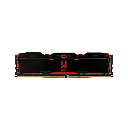 Оперативна пам'ять DDR4 8GB/3200 GOODRAM Iridium X Black (IR-X3200D464L16SA/8G)