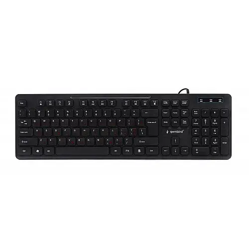 Клавіатура Gembird KB-MCH-04-UA Black USB UKR