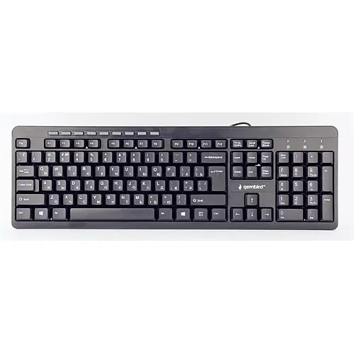 Клавіатура Gembird KB-UM-106-UA Black USB UKR