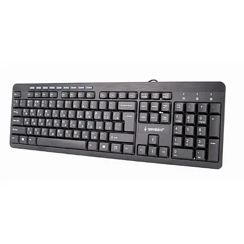 Клавіатура Gembird KB-UM-106-UA Black USB UKR