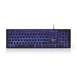 Клавіатура Gembird KB-UML3-01-UA Black USB UKR