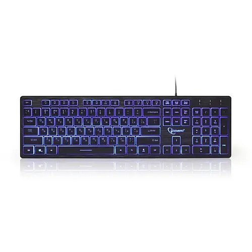 Клавіатура Gembird KB-UML3-01-UA Black USB UKR
