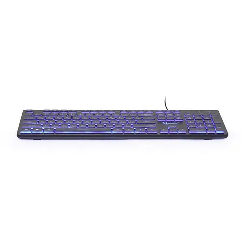 Клавіатура Gembird KB-UML3-01-UA Black USB UKR