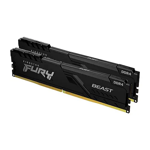 Модуль пам'яті DDR4 2x16GB/3200 Kingston Fury Beast Black (KF432C16BB1K2/32)
