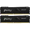 Модуль пам'яті DDR4 2x16GB/3600 Kingston Fury Beast Black (KF436C18BBK2/32)