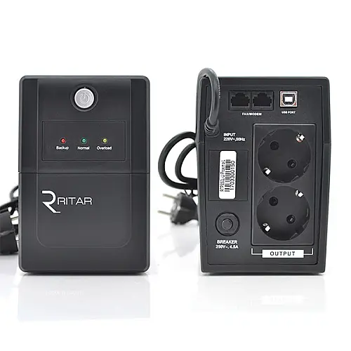 ИБП Ritar RTP650L-U (390W) лінійно-інтерактивний