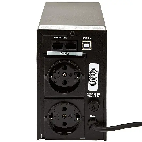 ИБП LogicPower LPM-U625VA (437Вт) лінійно-інтерактивний