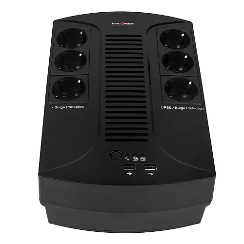 ИБП LogicPower LP 650VA-6PS (455Вт) лінійно-інтерактивний
