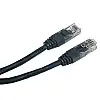 Патч-корд UTP Cablexpert PP12-0.25M/BK литой 50u штекер с защелкой 0.25 м черный